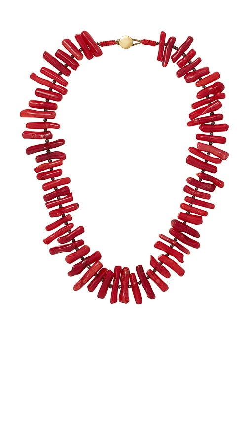Roxanne Assoulin COLLIER CORAL BRANCH en Red 275 €