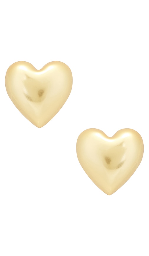 Roxanne Assoulin The Puffy Heart Stud Earrings