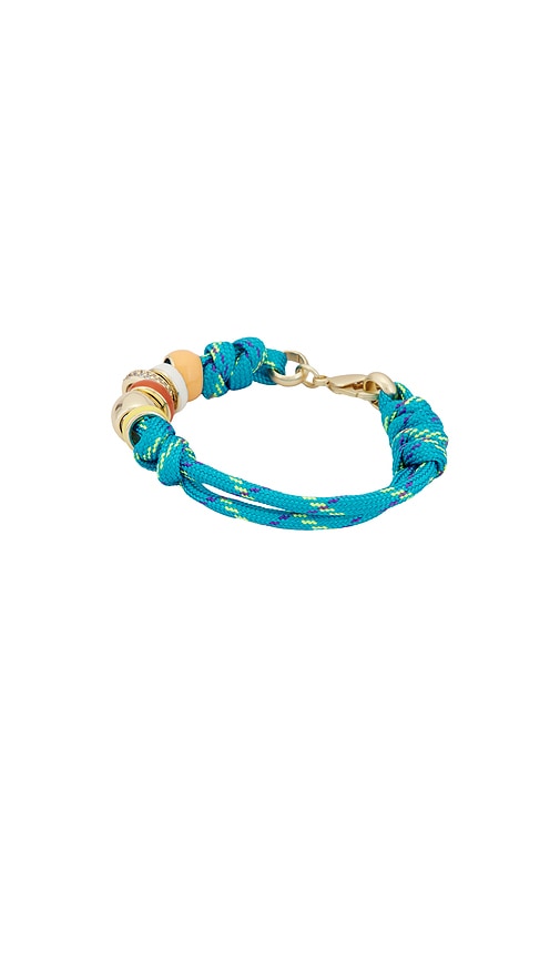 Roxanne Assoulin The Happy Cord Bead-embellished Bracelet In Blue