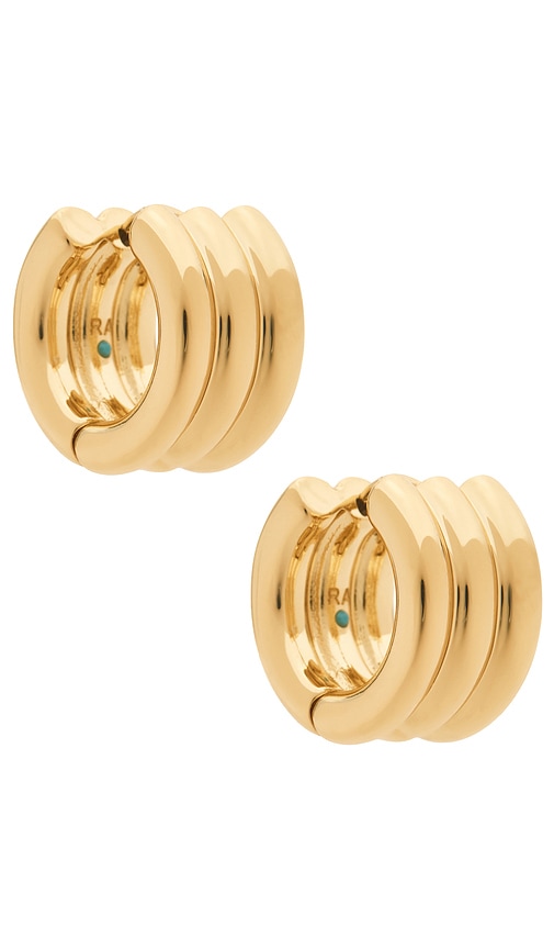 Roxanne Assoulin Triple Tube Huggie Earrings