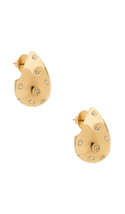 Roxanne Assoulin Twinkle Tear Drop Earrings In Gold