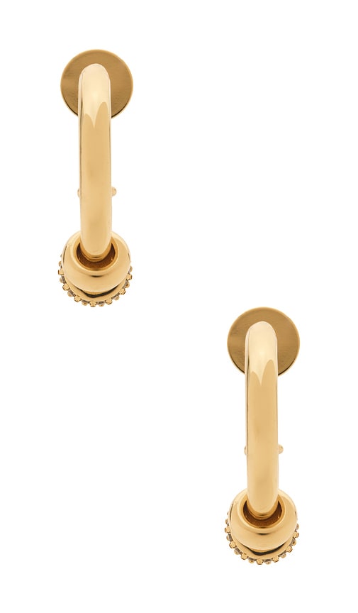  Roxanne Assoulin Ohrringe Slider In Metallic Gold. 