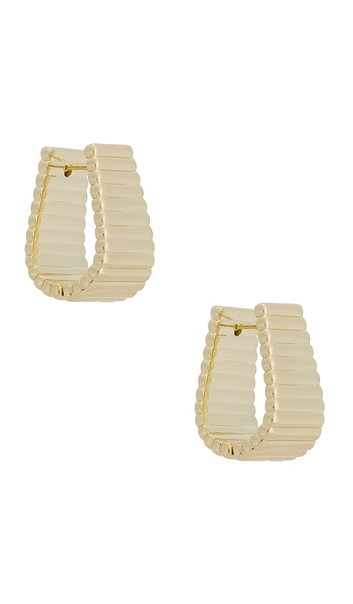 Roxanne Assoulin Ribbed Earrings