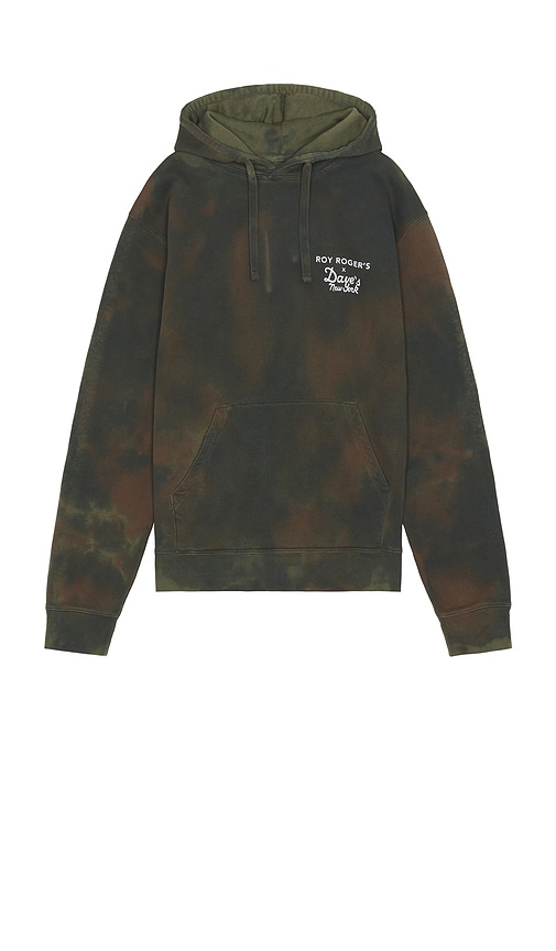 Roy Roger's x Dave's New York Hoodie in Tie Dye Mix