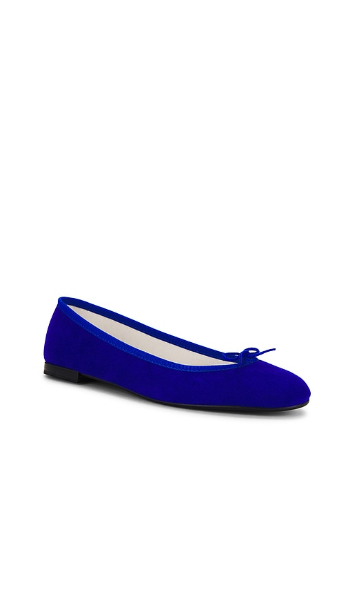 Shop Repetto Cendrillon Ballerinas In Bleu Outremer