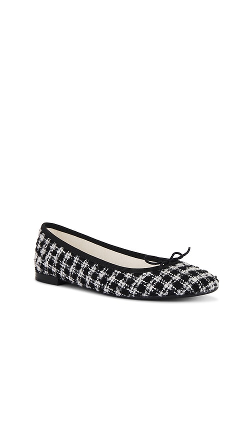 Shop Repetto Cendrillon Ballerinas In Black,white