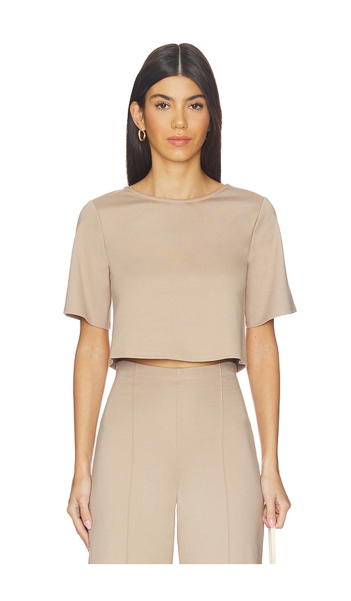 Ripley Rader Ponte Knit Short Sleeve Top | Thumbnail 3