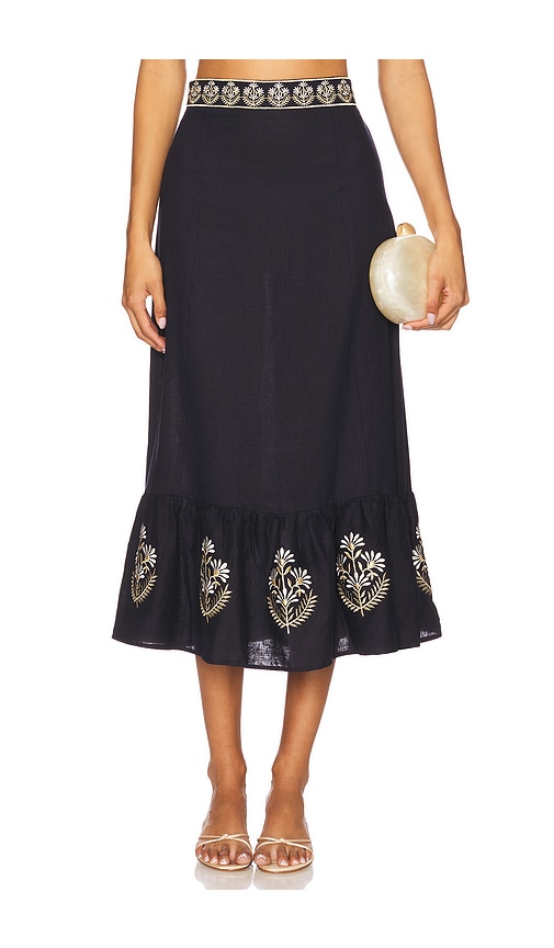 Ayan Skirt in Navy. - size S (also in L, M, XS)