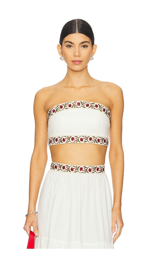 BUSTIER CARNATION in . Size S/M, XS/S - Rosewater House - Modalova