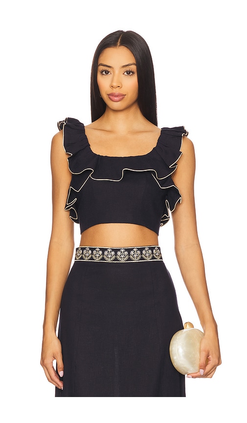 Malika Bustier Top in Navy. - size XS/S (also in M/L, S/M)