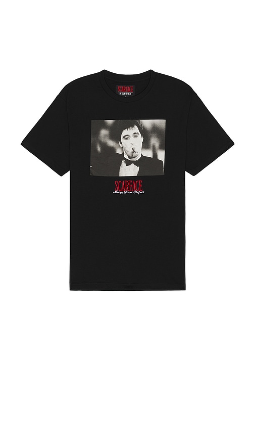 Scarface Embroidered Tee in . Size L. Also in M, S, XL/1X - REASON - Modalova
