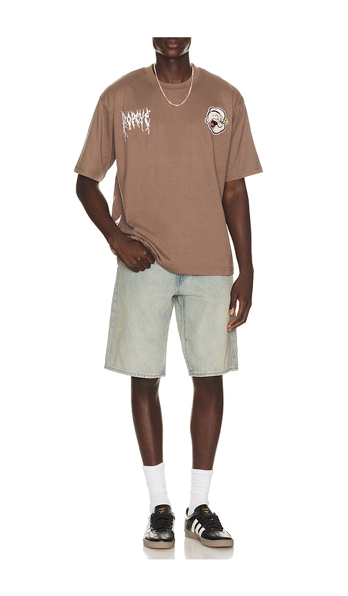  Reason Shirt Popeye In Taupe. Größe S. Also In M, L, Xl/1x. 
