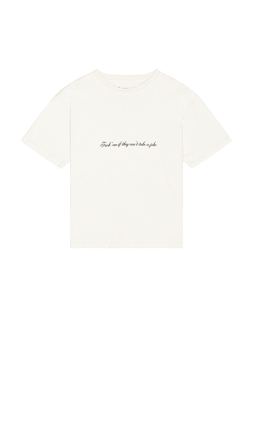 Remington Stone Joker Tee In White