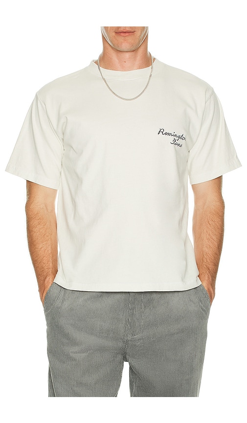 Remington Stone Pioneer Town Tee In Brown