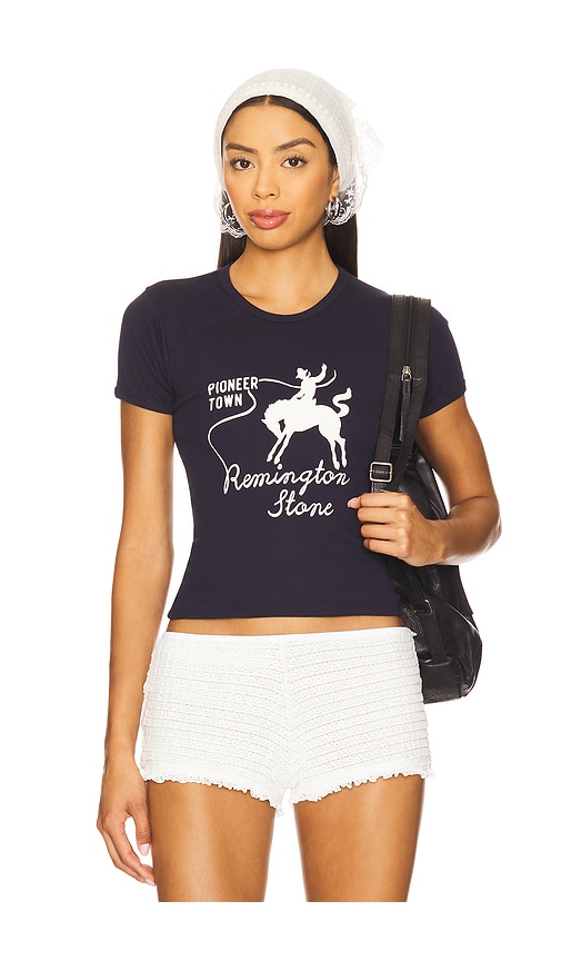 Pioneer Town Baby Tee in . Size L. Also in M, S, XL, XS - Remington Stone - Modalova