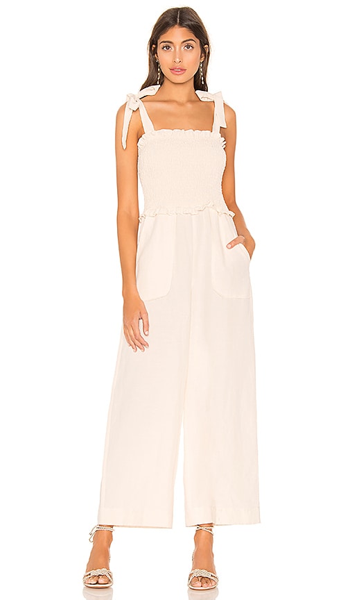 rebecca taylor white jumpsuit