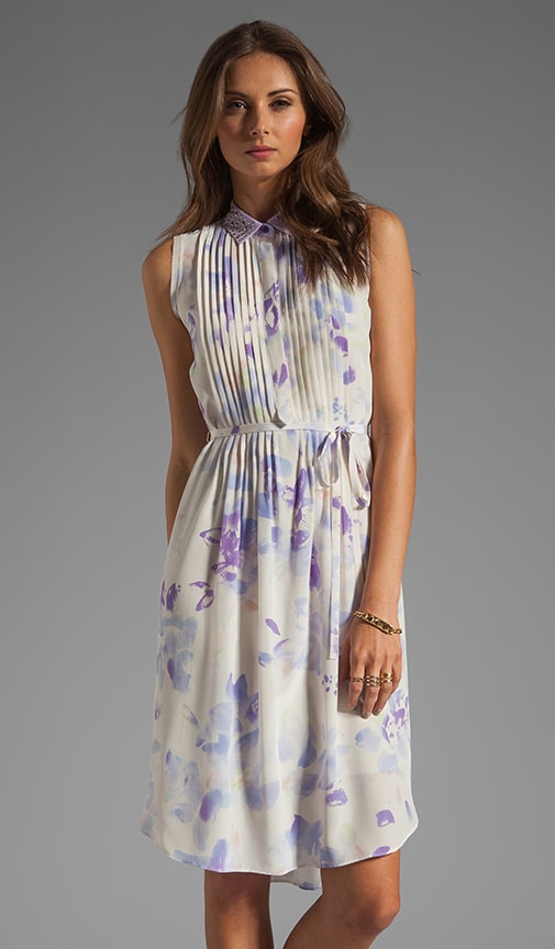 Hawaii Dress with Beaded Collar