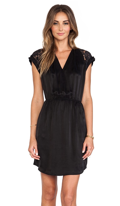 Lace Inset Dress
