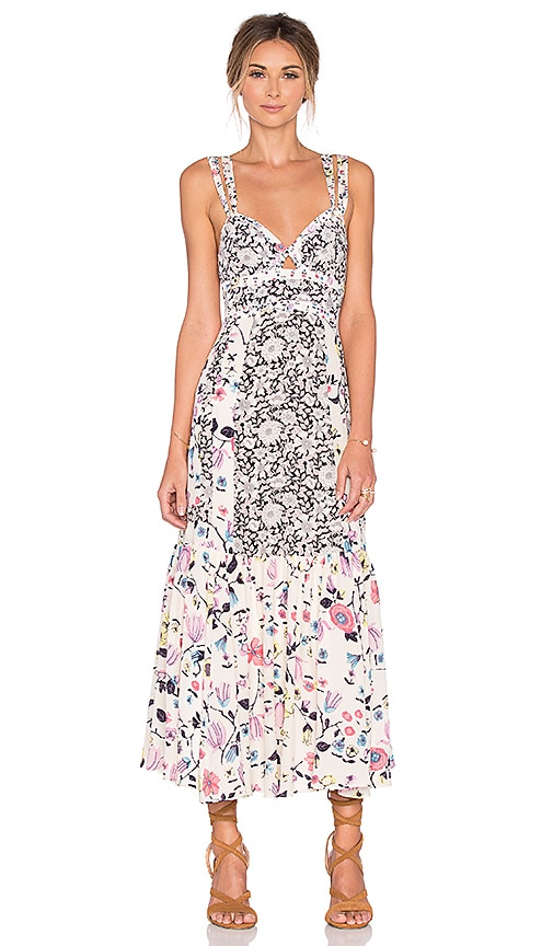 Sleeveless Tapestry Garden Dress