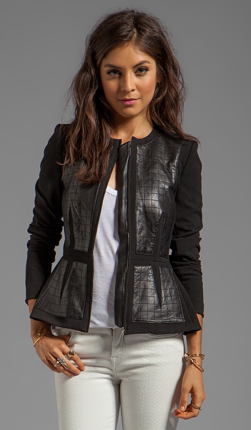 Quilted Leather Jacket