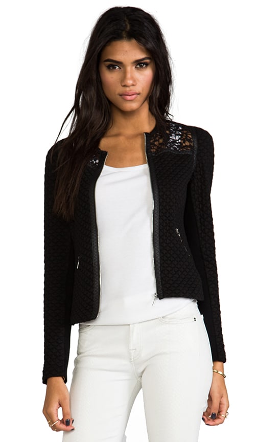 Quilted Jacquard Jacket