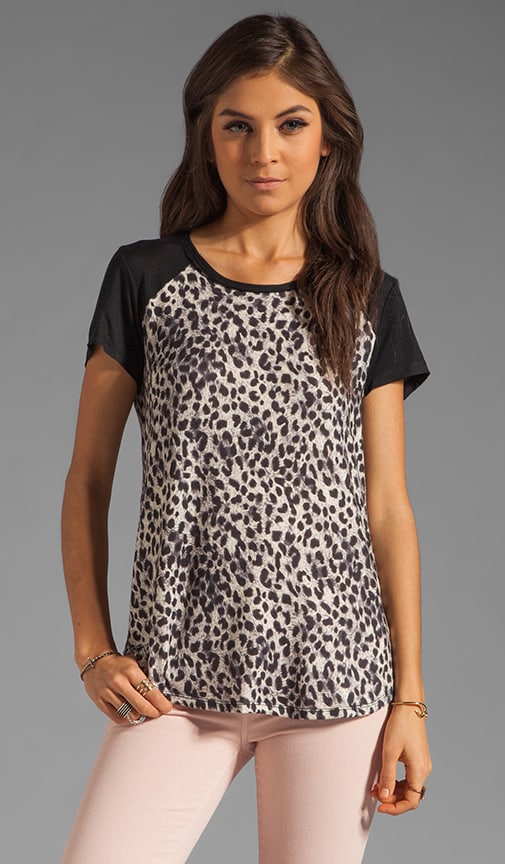 Leopard Print Tee