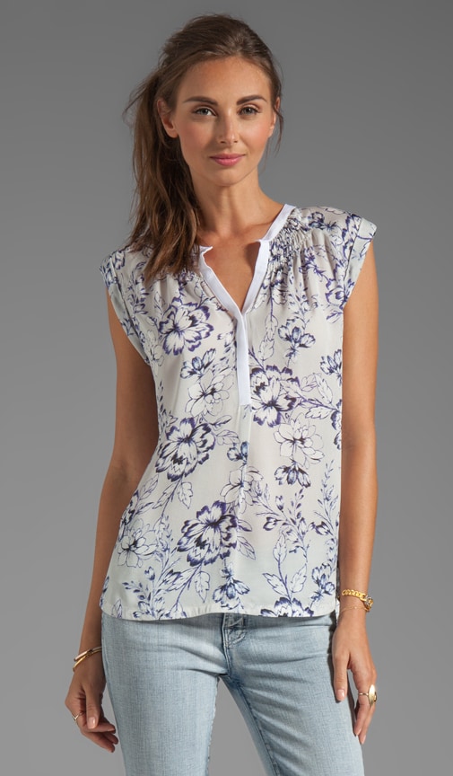 Zen Flower Sleeveless Blouse