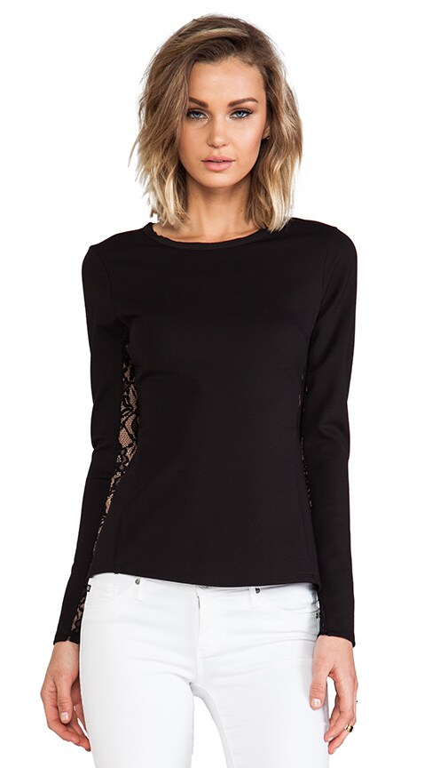 Long Sleeve Peplum Top