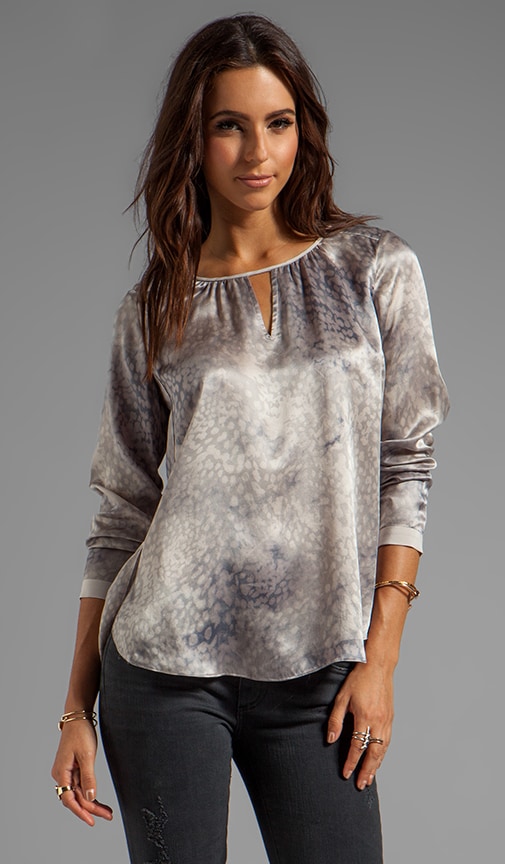 Leopard Longsleeve Blouse
