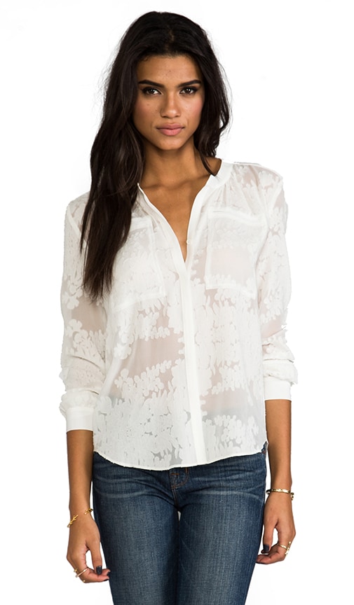 Long Sleeve Floral Blouse