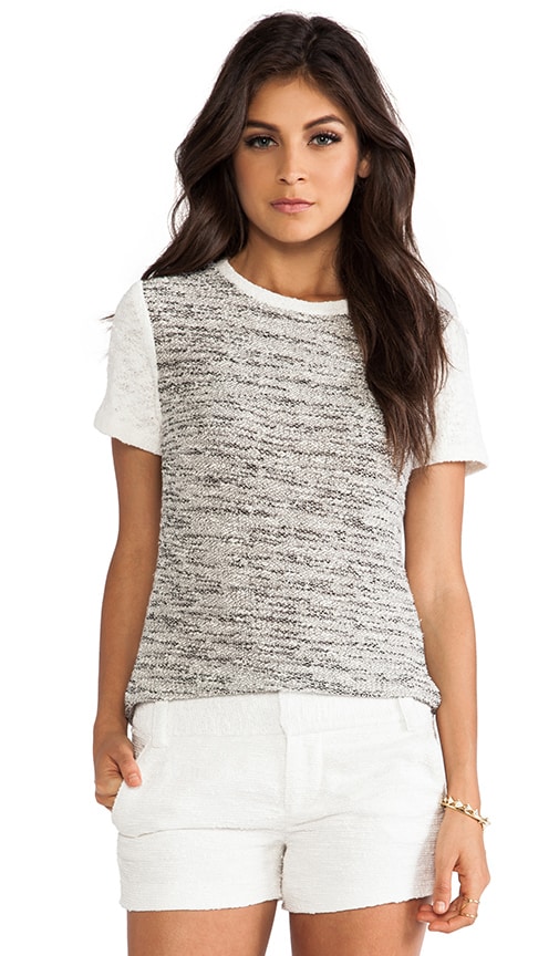 Sparkle Tweed Top