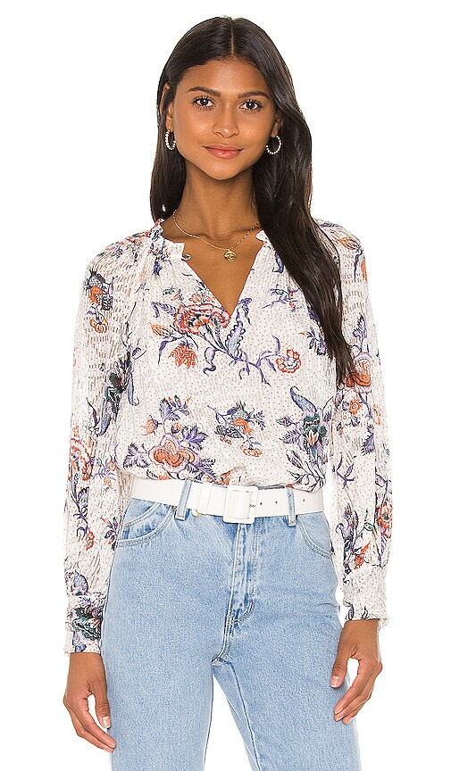 Long Sleeve Toile Top