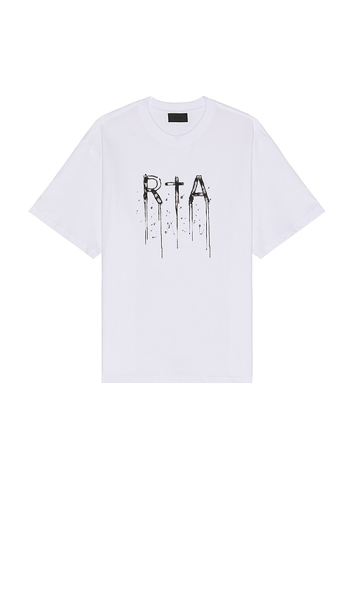 Shop Rta Colin T-shirt In White Watercolor