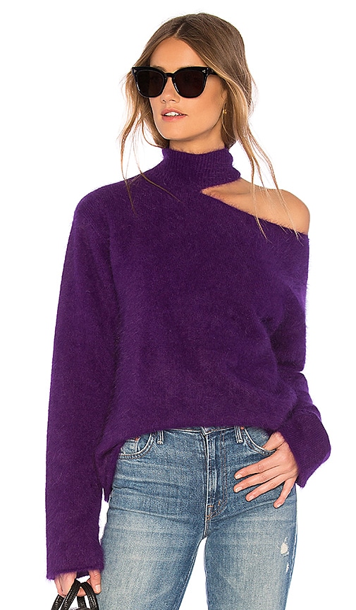 Rta langley cutout shoulder on sale sweater