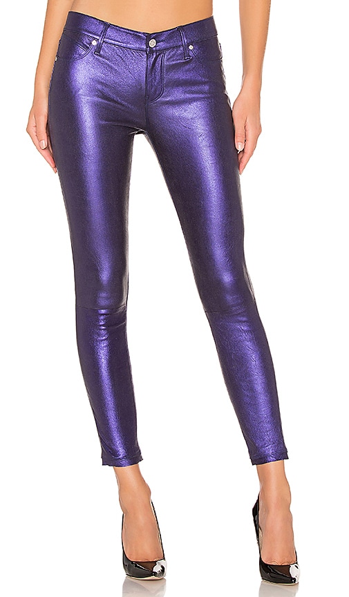 RtA Prince Leather Pant in Ultramarine | REVOLVE