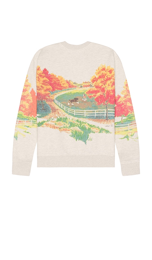 Shop Round Two Autumn Crewneck Sweatshirt In 浅灰色