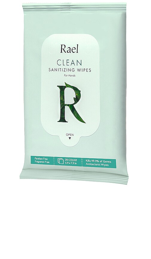 Rael Clean Sanitizing Wipes for Hands in Beauty: NA.