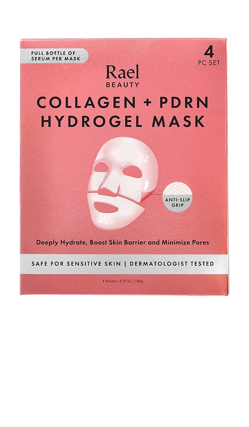 Rael Collagen PDRN Hydrogel Mask 4 Count in Beauty: NA.