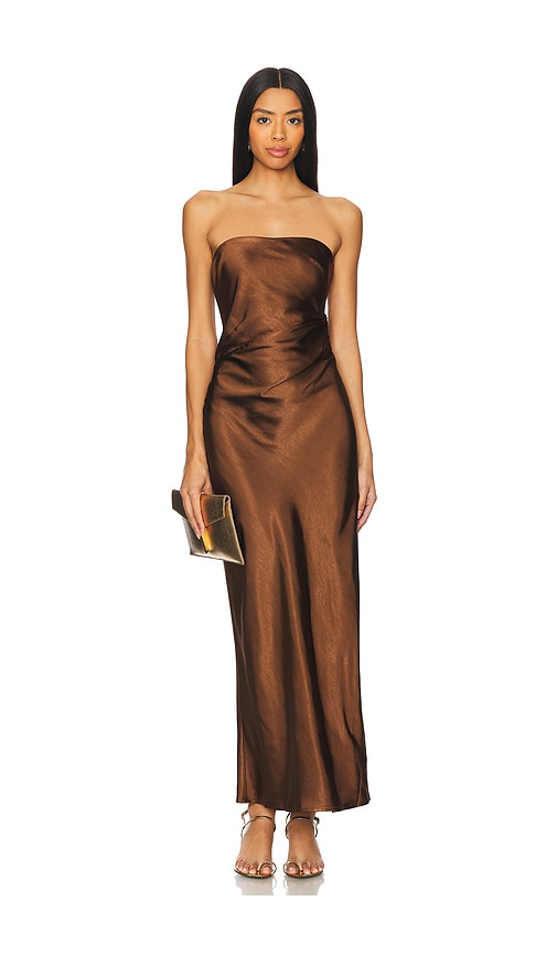 Runaway The Label Kleid Kristine In Chocolate