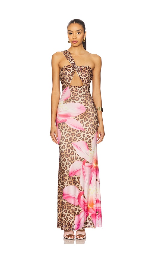 Kyree Maxi Dress in Brown. - size L (also in M, S, XL, XS) - Runaway The Label - Modalova