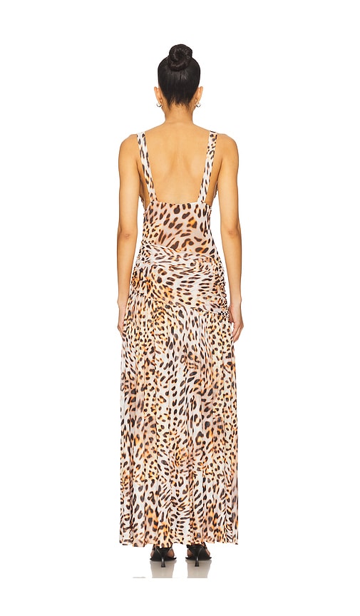  Runaway The Label Maxikleid Denver In Tan. Größe S. Also In Xs. 