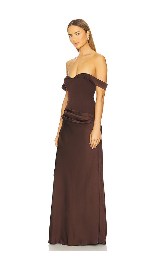  Runaway The Label Kleid Ebony In Chocolate. Größe S. Also In Xs, M. 