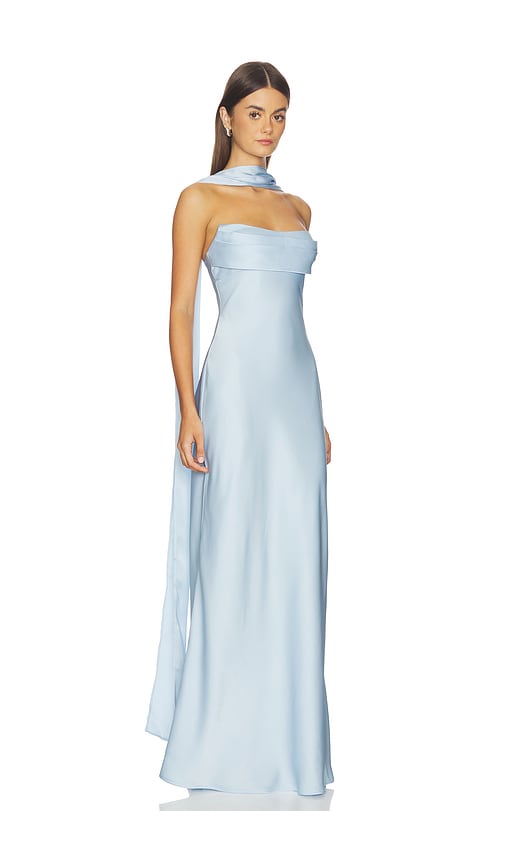 Runaway The Label Madeleine Strapless Maxi Dress