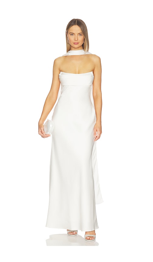Runaway The Label Madeleine Strapless Maxi Dress
