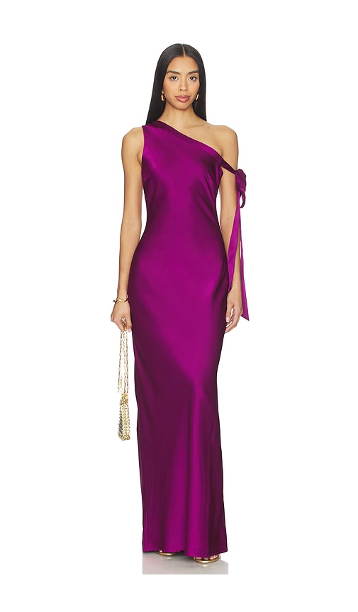 Viola One Shoulder Maxi Dress