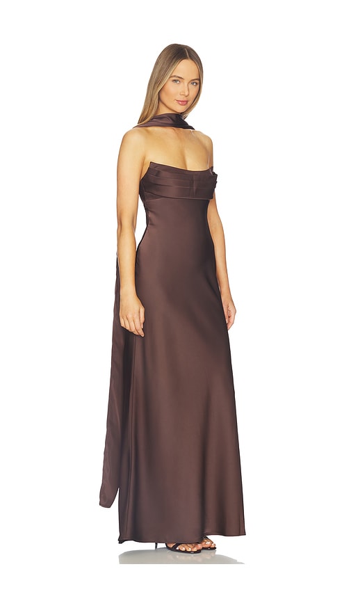  Runaway The Label Kleid Madeleine In Chocolate. Größe S. Also In Xs, M, L, Xl. 