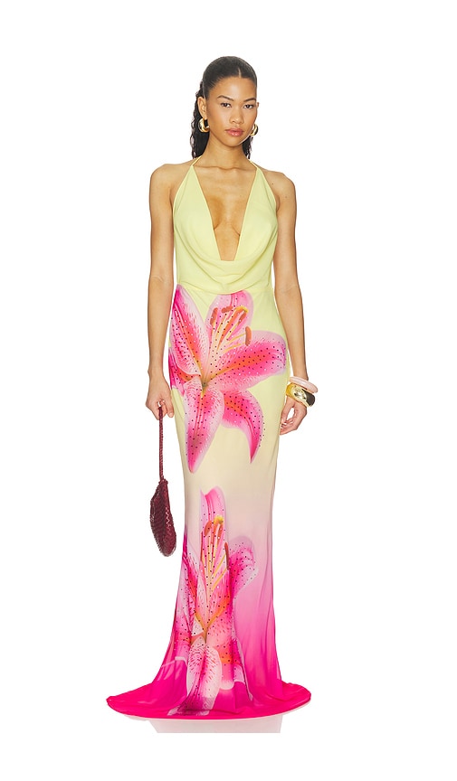 solid twisted design high slit maxi dress womens formal dress elegant high end solid color textured