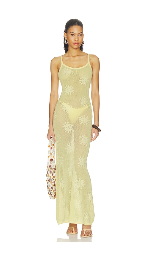 Lene Scoop Neck Knit Maxi Dress