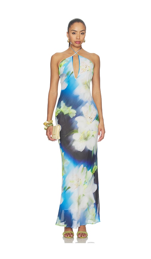 Mirae Cross Front Maxi Dress