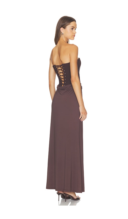 Taleah Strapless Corset Maxi Dress